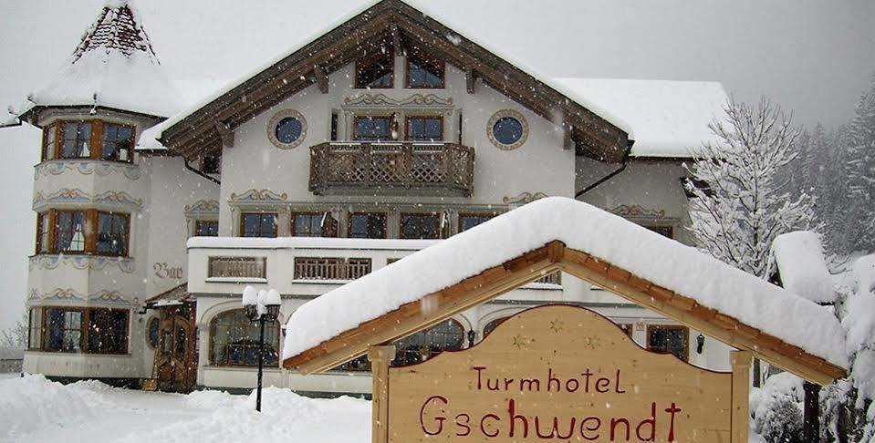 Turmhotel Gschwendt Planca di Sopra Extérieur photo